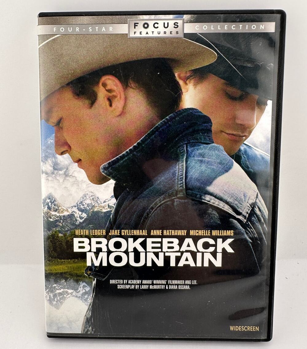 Brokeback Mountain DVD Widescreen Four-Star Collection Heath Ledger Gyllenhaal